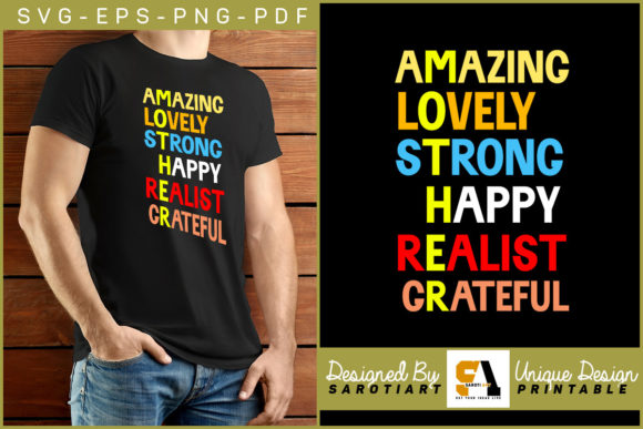 Amazing Lovely Strong Happy Realist: A Digital Design for Real Life Moments