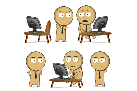 Business Clipart, Office Clipart, Laptop
