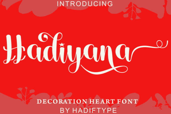 Hadiyana: The Elegant Script for Timeless Brand Identity
