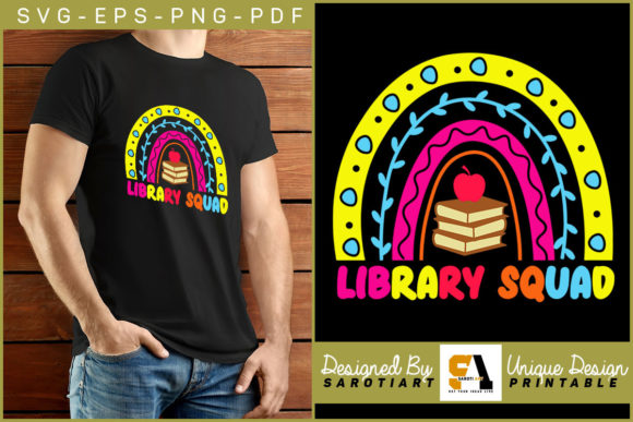 Librarian T-shirt Design Library Squad: A Practical Review for Creators and Educators