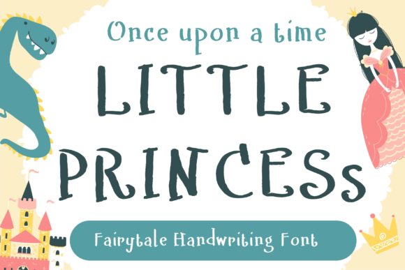 Little Princess: The Whimsical Handwritten Font That Elevates Your Designs