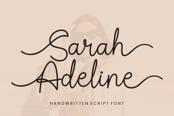 Sarah Adeline: The Elegant Handwritten Font for Creators