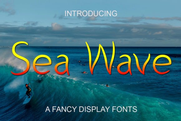 Sea Wave: The Elegant Display Font for Elevating Your Brand and Creative Projects