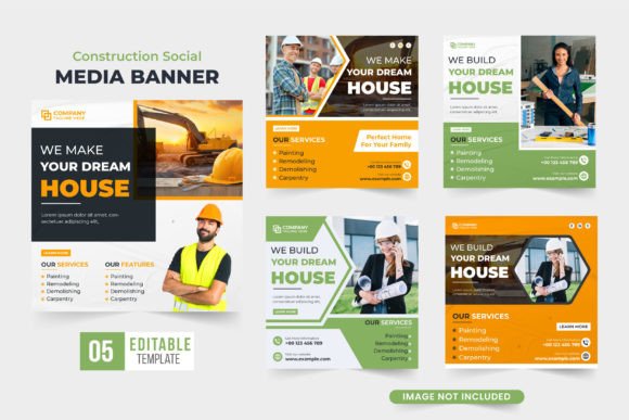 Transform Your Construction and Renovation Business with the Ultimate Home Making Template Bundle