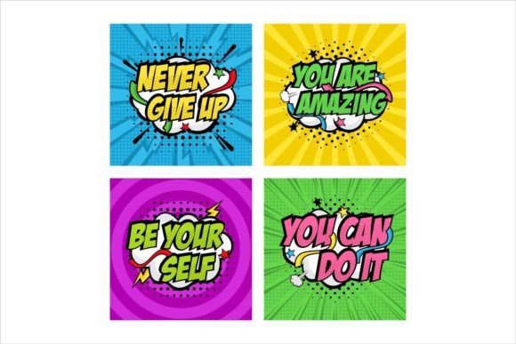Unlocking the Power of Motivational Quote Pop Art Style Design for Modern Branding